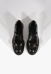 Dafne Leather Flat