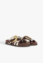 Lois Animal Print Sporty Sandal
