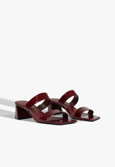 Chantal Mid Patent Sandal