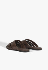 Pietra Leather Flat