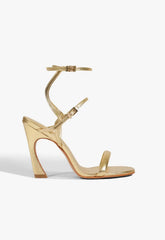 Carly Leather Stiletto Sandal