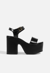 Tuke Leather Platform Sandal