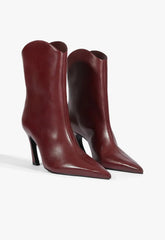 Maryann Curve Leather Bootie