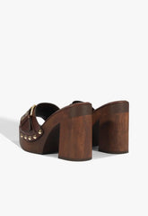 Irie Platform Leather Sandal