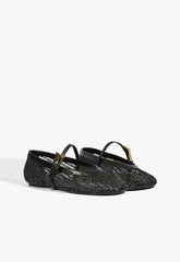 Sylvie Mesh Ballet Flat