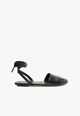 Ariel Leather Flat
