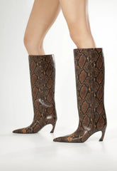 Lexi Mid Leather Boot