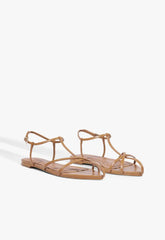 Lowen Leather Flat Sandal