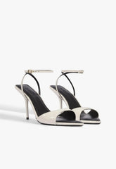 Elodie Buckle Patent Leather Sandal