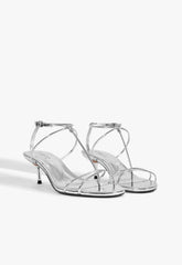 Jules Mid Metallic Leather Sandal