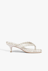 Nayra Leather Thong Sandal