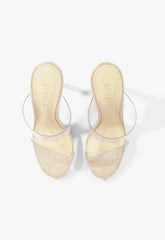 Ariella Raffia Platform Sandal