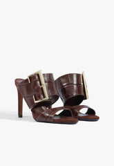 Beatrix Croc Sandal