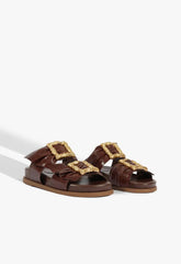 Enola Bamboo Leather Sporty Sandal