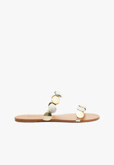 Acacia Platina Leather Sandal