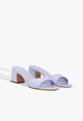 Harriet Mid Mule Patent Sandal