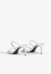 Jessica Mid Mule Metallic Sandal