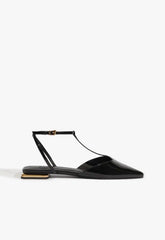 Allure T Patent Flat