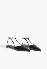 Allure T Patent Flat