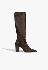 Mikki Up Block Hair Calf Boot