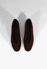 Courtney Suede Flat