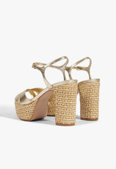 Keefa Raffia Platform Sandal