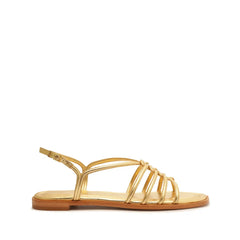 Octavia Metallic Leather Sandal