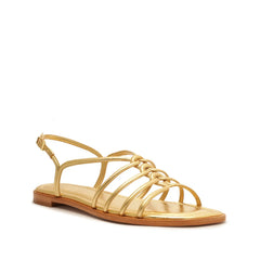 Octavia Metallic Leather Sandal