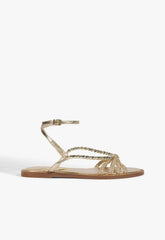 Adele Leather Flat Sandal