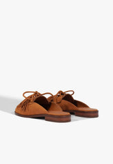 Kim Mule Suede Flat