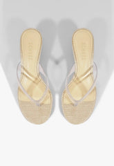 Roslyn Raffia Wedge Sandal