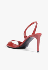 Scarlett Sling Mid Patent Sandal