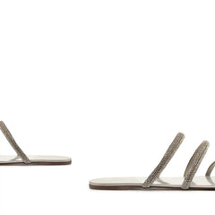 Phoebe Metallic Nappa Leather Sandal