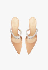 Pearl Glam Pin Heel Pump
