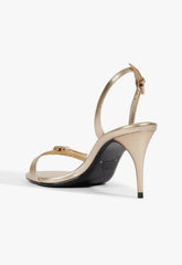 Aurora Sling Mid Metallic Sandal