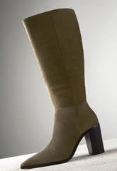 Mikki Up Block Suede Boot