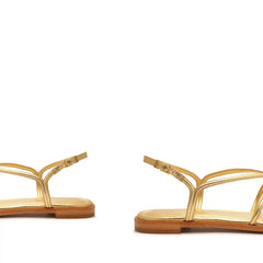 Octavia Metallic Leather Sandal
