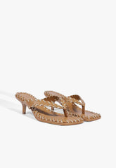 Nayra Leather Thong Sandal