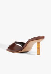 Leena Bamboo Leather Sandal