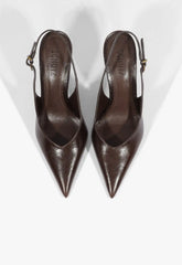 Siena Buckle Leather Pump