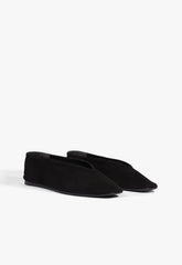 Courtney Suede Flat