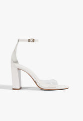 Scarlett Block Vinyl Patent Sandal