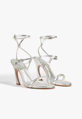 Carly Leather Stiletto Sandal