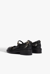 Dafne Leather Flat