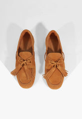 Kim Suede Flat
