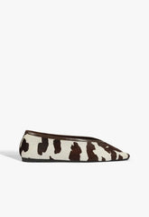 Courtney Hair Calf Flat