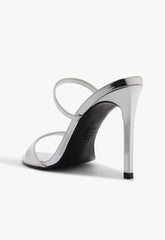 Jessica Mule Metallic Sandal