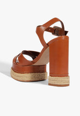 Hilda Rope High Leather Sandal