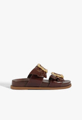 Enola Bamboo Leather Sporty Sandal