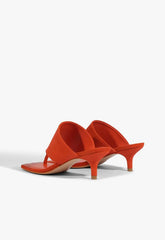 Sage Suede Stiletto Sandal